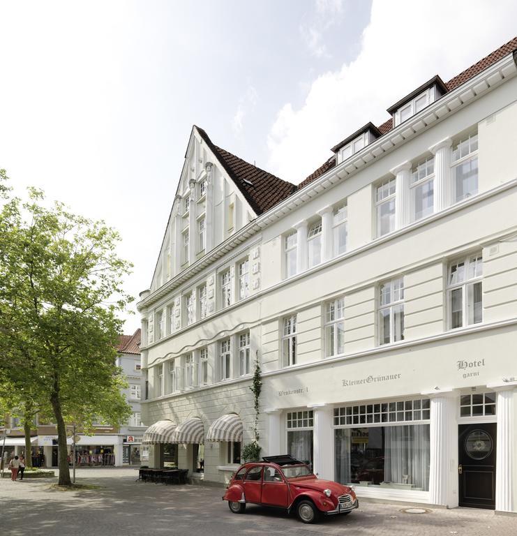 Hotel & Cafe Kleinergruenauer Bad Salzuflen Bagian luar foto