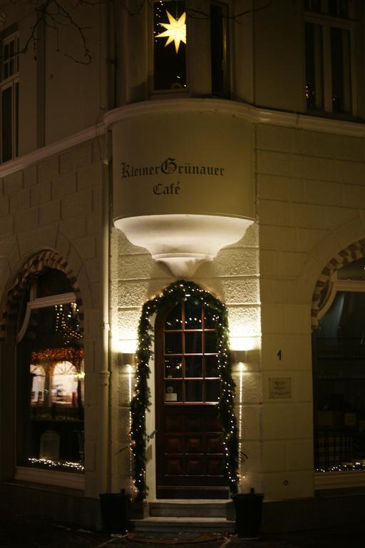 Hotel & Cafe Kleinergruenauer Bad Salzuflen Bagian luar foto
