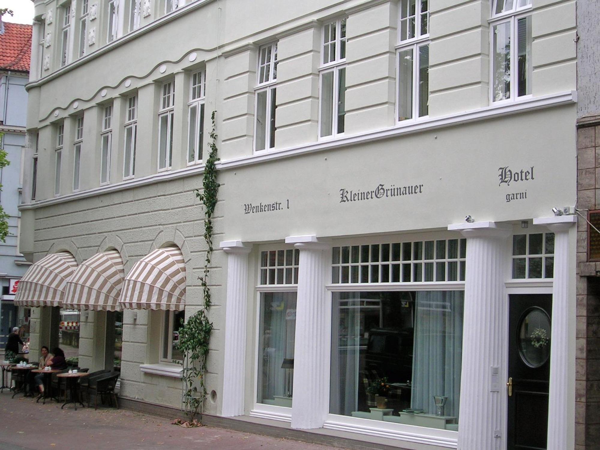 Hotel & Cafe Kleinergruenauer Bad Salzuflen Bagian luar foto