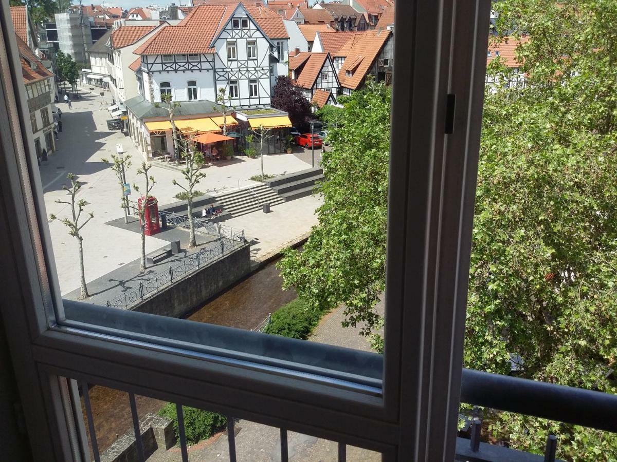Hotel & Cafe Kleinergruenauer Bad Salzuflen Bagian luar foto